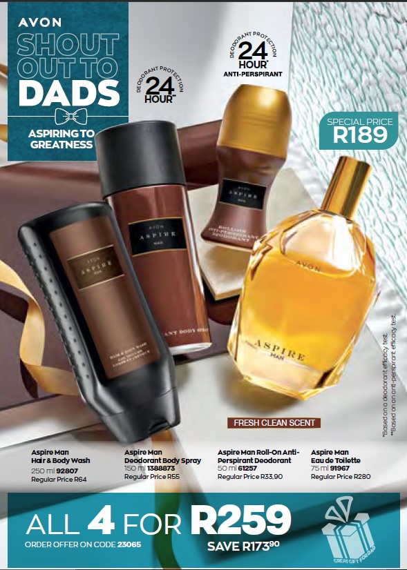 Avon Aspire Fathers Day Special 