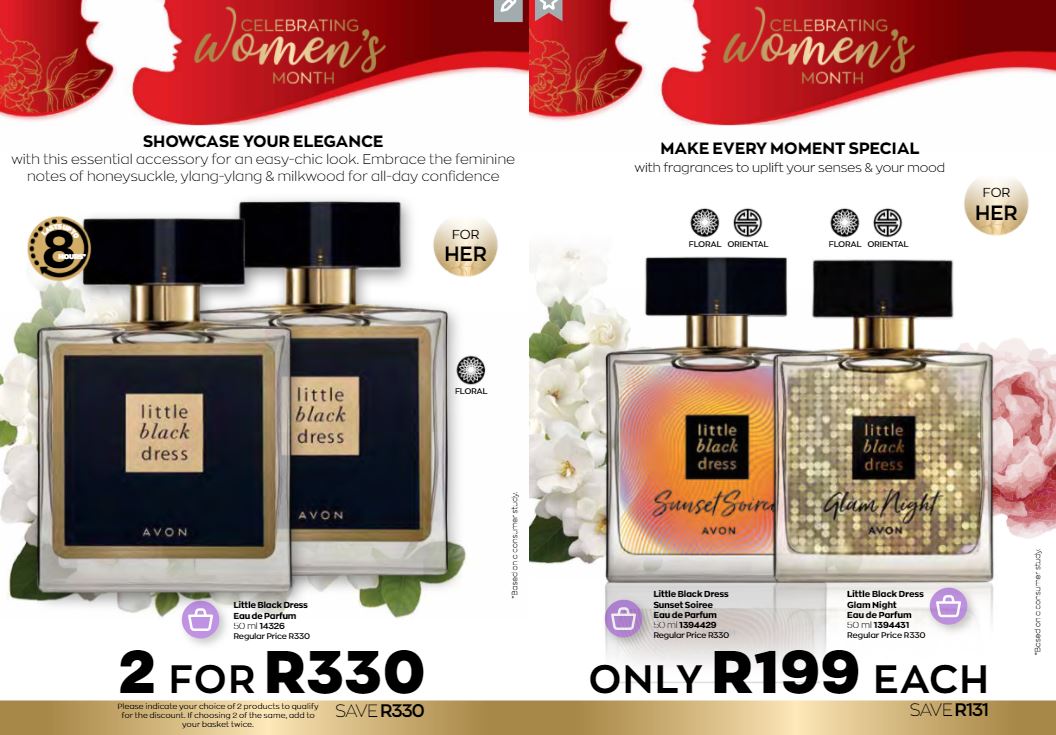 Avon Women's Month Specials 2021 - Avon Lady