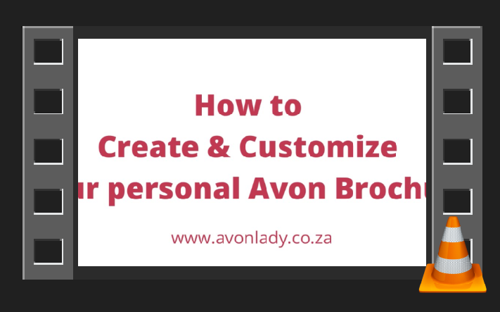 customize avon online brochure link