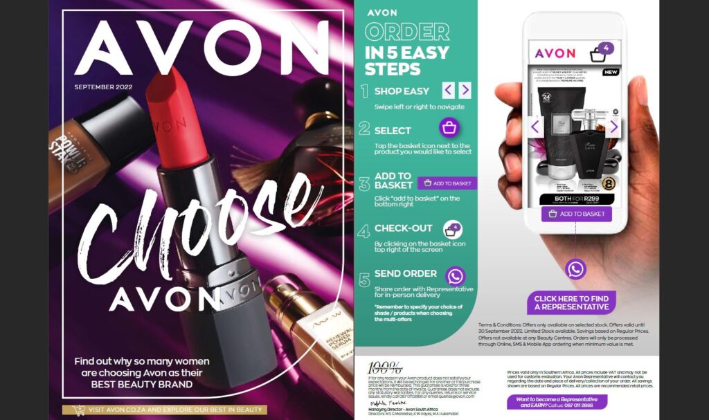 Avon September Brochure PDF Download South Africa 2023