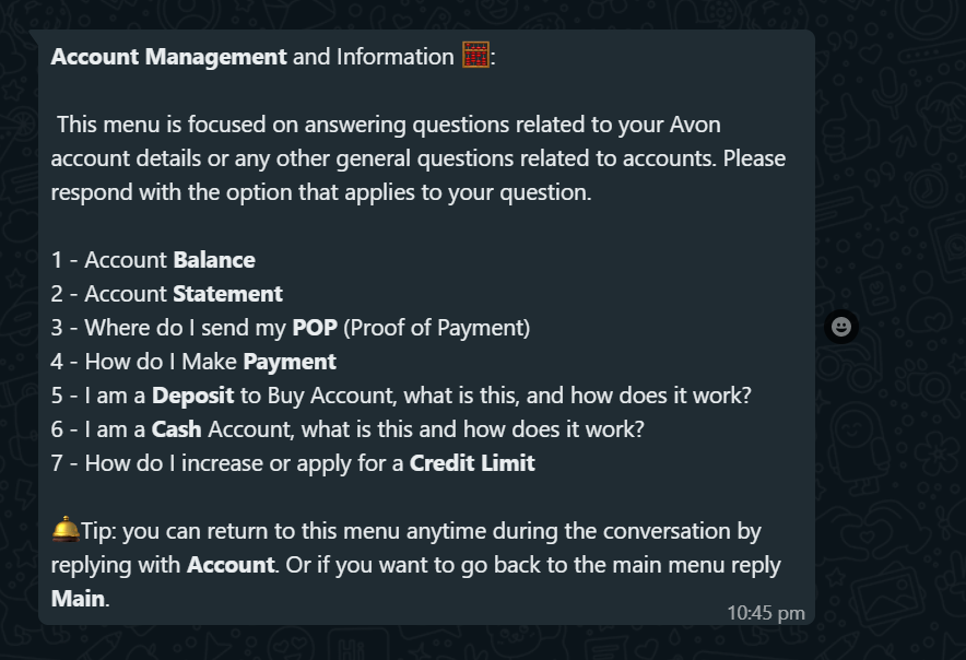 How to get my Avon account number