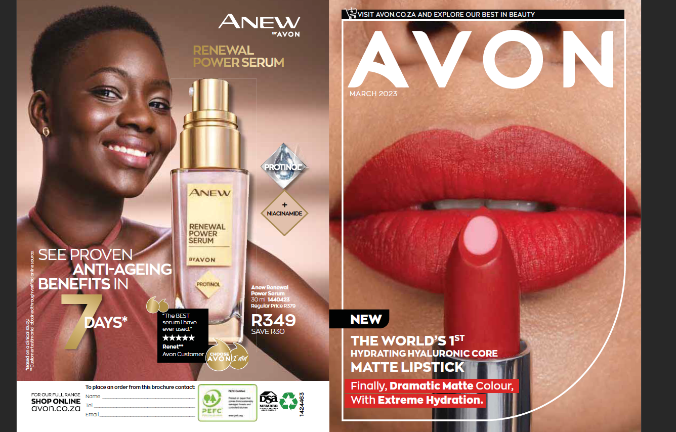Avon March Brochure 2023 Free Download Avon Lady
