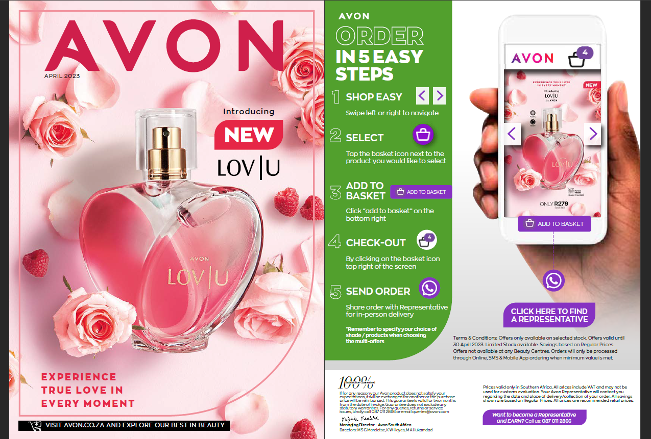 Avon April Brochure PDF 2024 | Free Download - Avon Lady