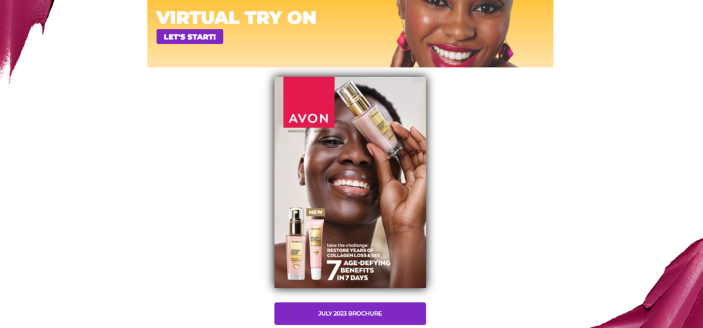 Avon Brochures July 2023 Click here to view